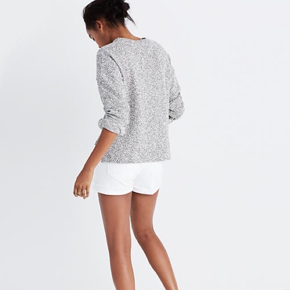 Madewell Textured Boxy Sweater - Picture 2 of 9